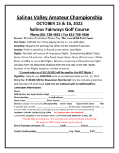 Salinas Valley Amateur Championship